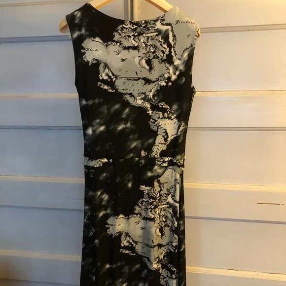 Alviero Martini Prima Classe Geo Line Dress It 40 - Picture 4 of 8